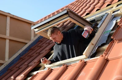 Pose de fenêtres de toit Velux à Vaudringhem